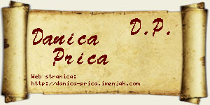 Danica Prica vizit kartica